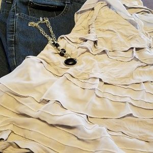 Cable & Gauge Light Grey Tank